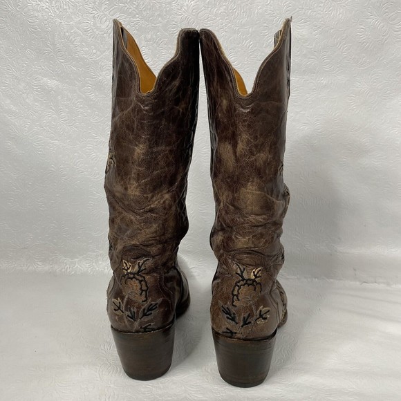 Old Gringo Shoes Old Gringo Womens 95 Distressed Brown Cowboy Boots